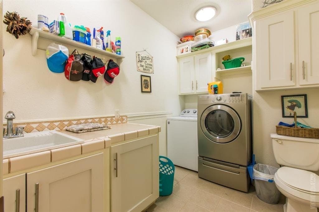 Laundry and utility room remodel